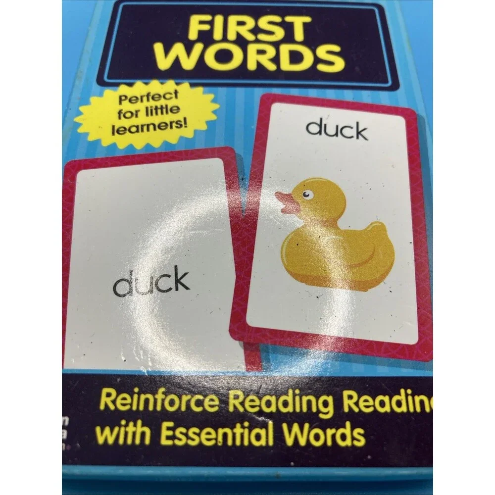 Brighter Child First Words Flash Cards 2006 Early Learning Vocabulary Educationa